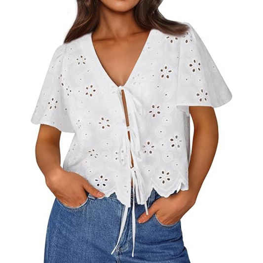 Tie Front Summer Top