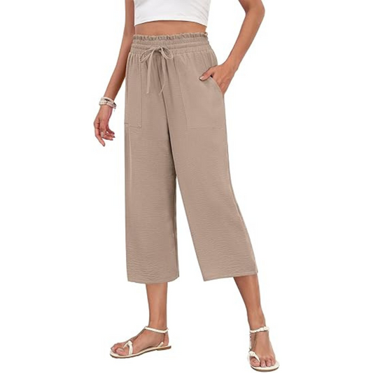 High Waisted Wide Leg Pants